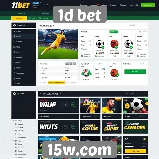 Funcionalidades inovadoras do site 1d bet