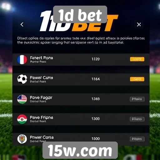 Exploração das opções de pagamento no 1d bet